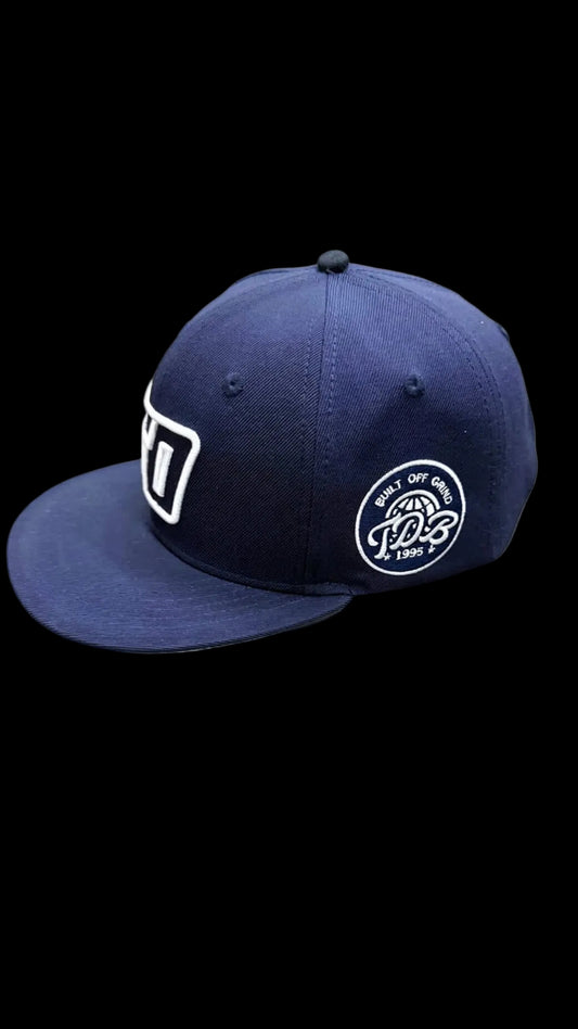NAVY BLUE “ TD “ SNAPBACK