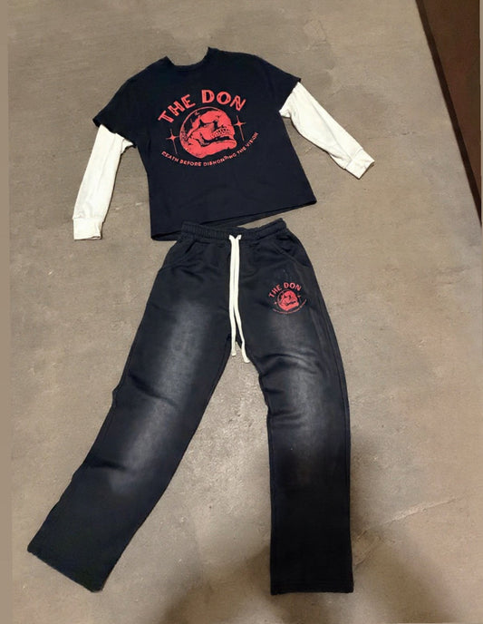 Black Sun-Dried Skull Set