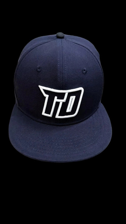 NAVY BLUE “ TD “ SNAPBACK
