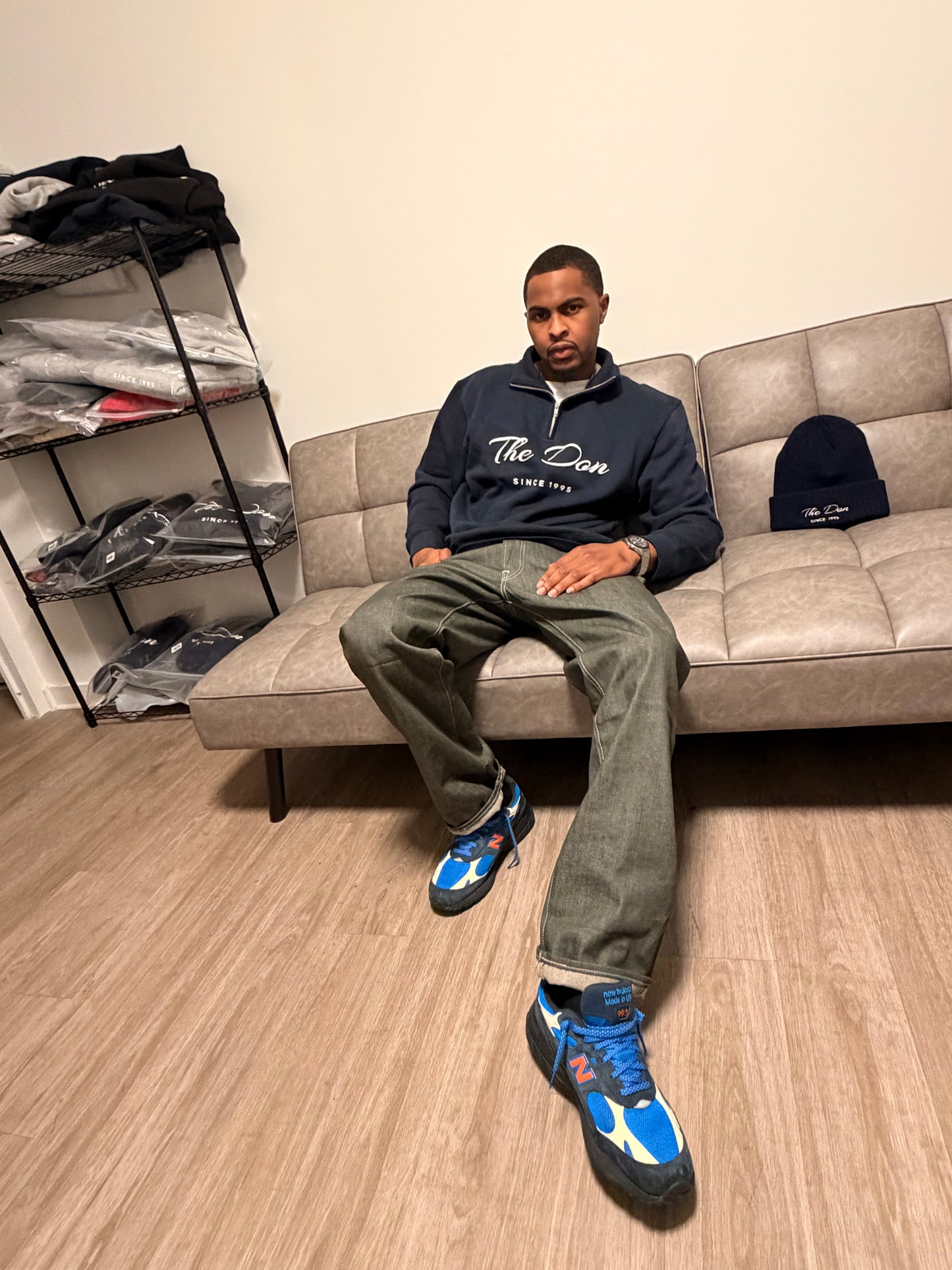 Navy Blue Quarter Zip