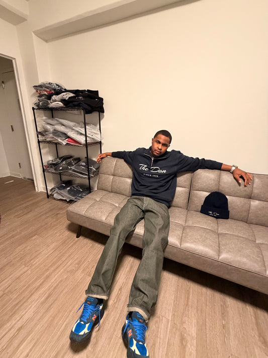 Navy Blue Quarter Zip