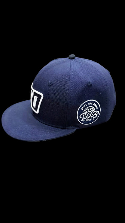 NAVY BLUE “ TD “ SNAPBACK
